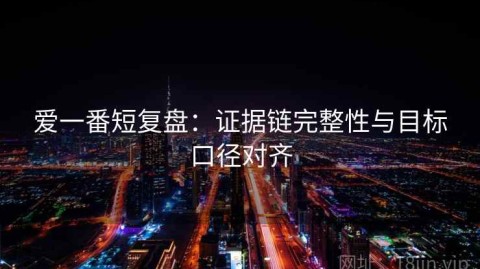爱一番短复盘：证据链完整性与目标口径对齐